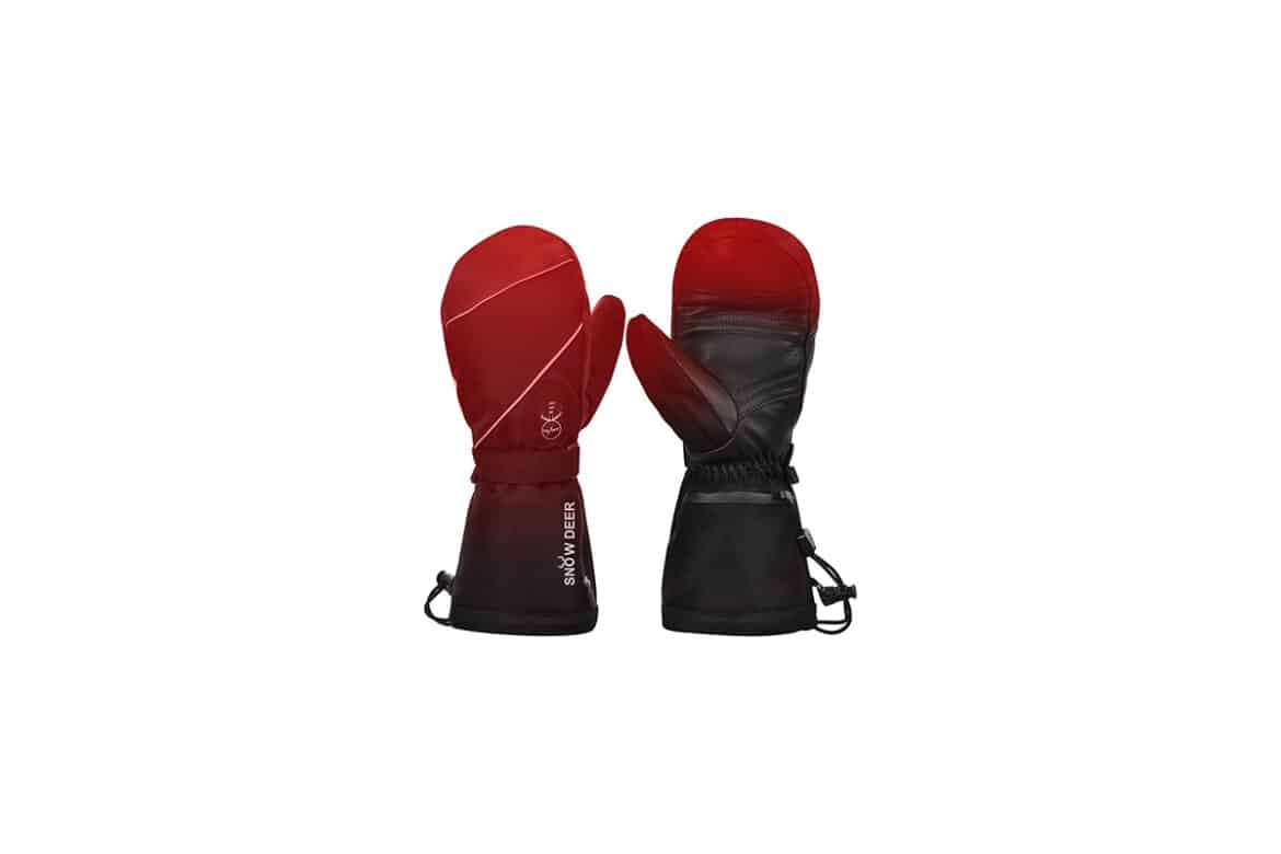 Snow Deer gants de ski chauffants 7,4 V