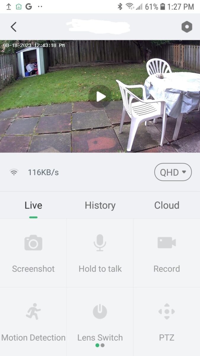 camera de surveillance en rabais