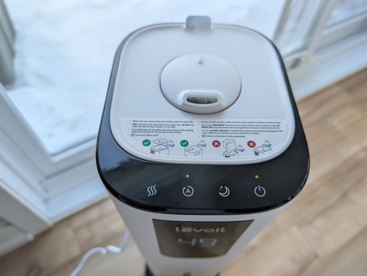 humidificateur Levoit OasisMist 1000S - test achetezlemeilleur (4)