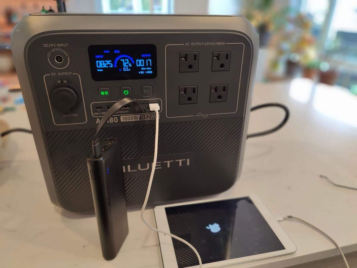 Bluetti AC180 - test achetezlemeilleur