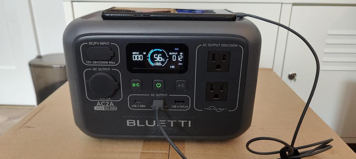 BLUETTI AC2A - test achetezlemeilleur