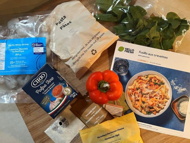 HelloFresh - test achetezlemeilleur - fusillis crevette (2)