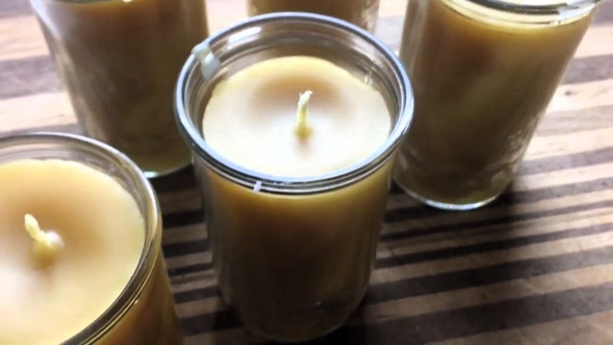 bougies citronnelles