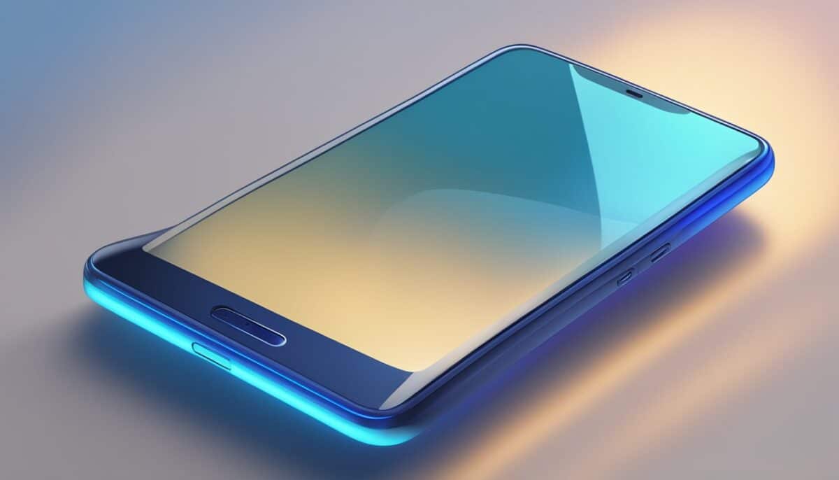 filtre lumière bleu téléphone