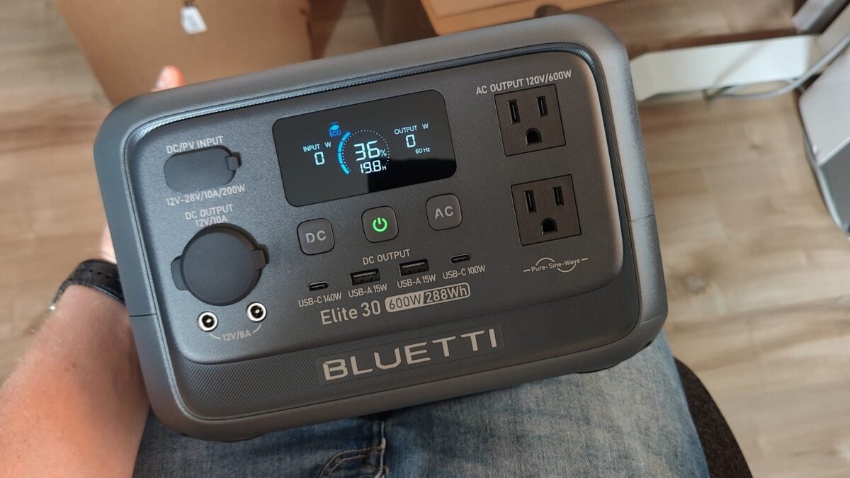 BLUETTI Elite 30 V2 - test achetezlemeilleur