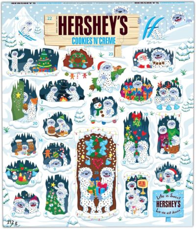 calendrier hersheys