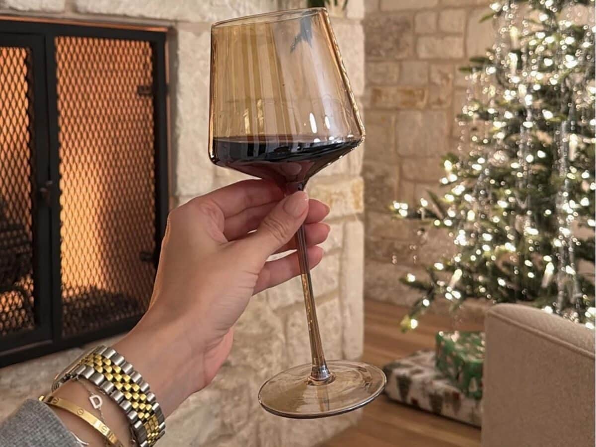 verres vin automne