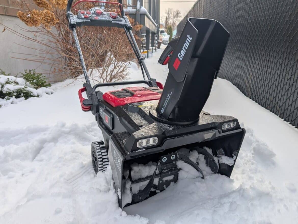 ouffleuse électrique Garant 21po - test achetezlemeilleur