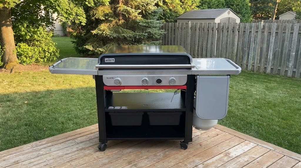 plancha Weber Slate 36po - test achetezlemeilleur