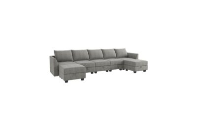 Canapé modulaire réversible d'angle en U…