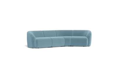 Divan sectionnel modulaire Cassini en coin