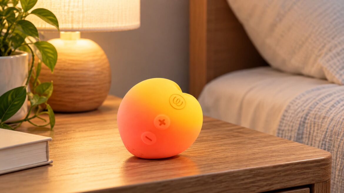 Womanizer Peach sur table de chevet