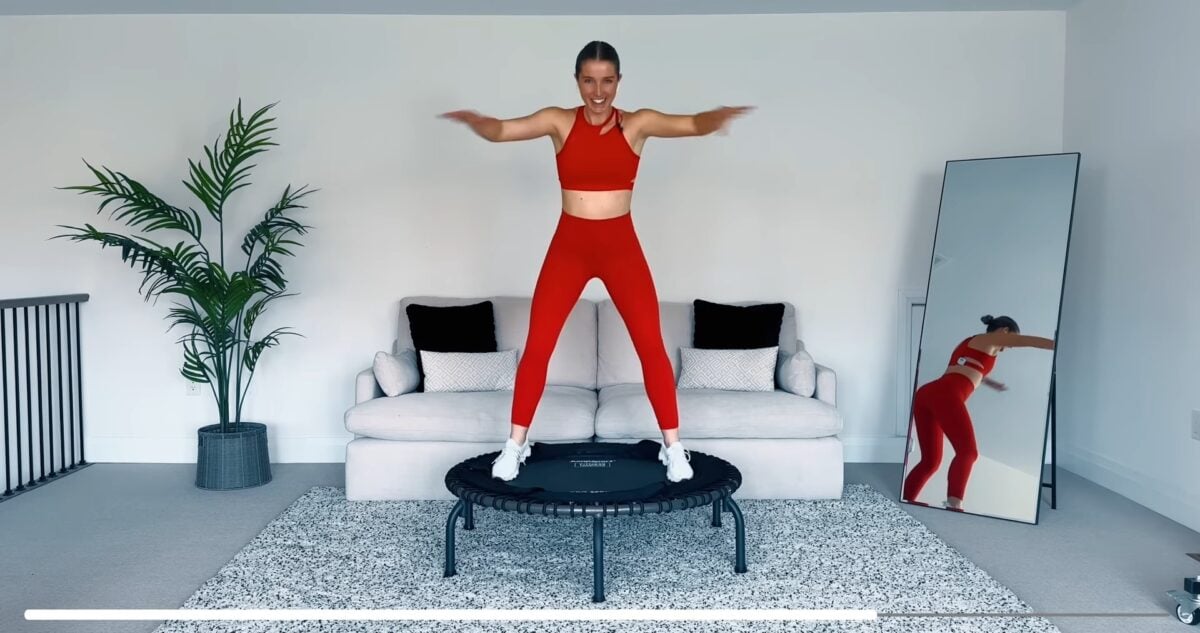 mini trampoline fitness